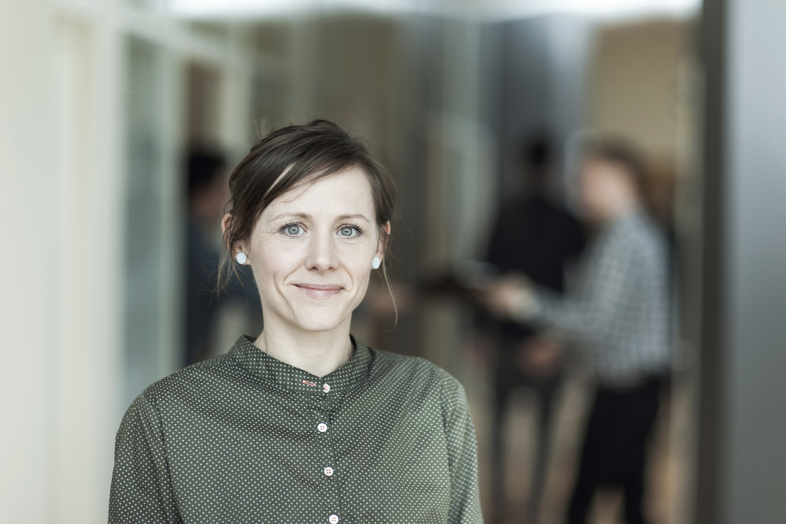 En kvindelig prøvedeltager til den danske Indfødsretsprøve